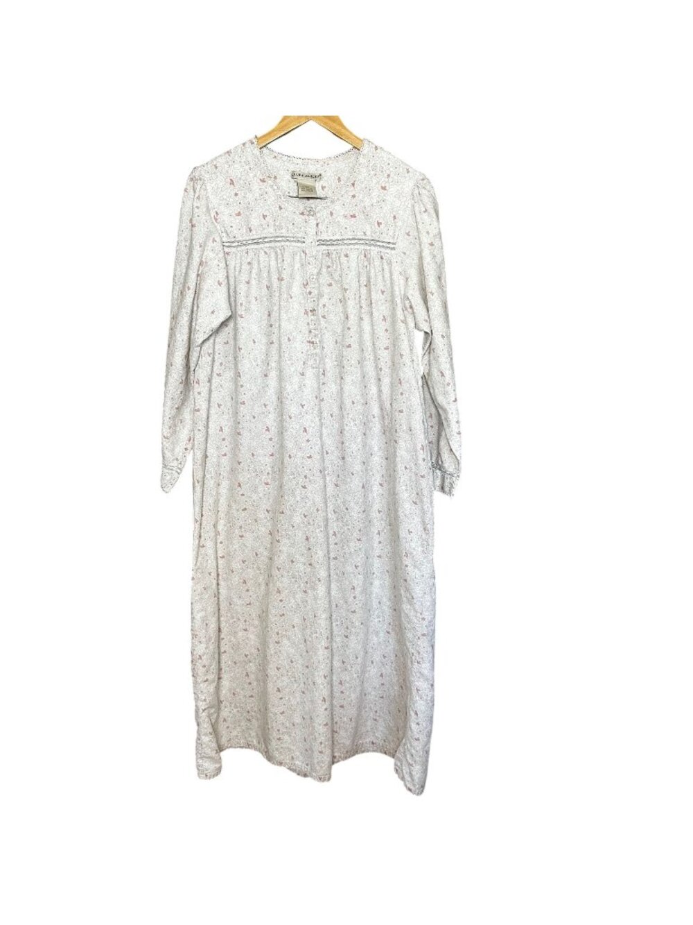 Vintage 90s Laura Ashevly Floral Nightgown Prairie Cottagecore Medium